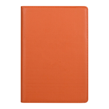 Samsung Tab A8 10.5 2022 Book Case Tablet - 360 Graden Draaibaar - Orange Samsung Tab A8 10.5 2022 Book Case Tablet - 360 Graden Draaibaar - Orange