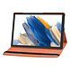 Samsung Tab A8 10.5 2022 Book Case Tablet - 360 Graden Draaibaar - Orange Samsung Tab A8 10.5 2022 Book Case Tablet - 360 Graden Draaibaar - Orange