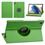 Samsung Tab A8 10.5 2022 Book Case Tablet - 360 Graden Draaibaar - Green