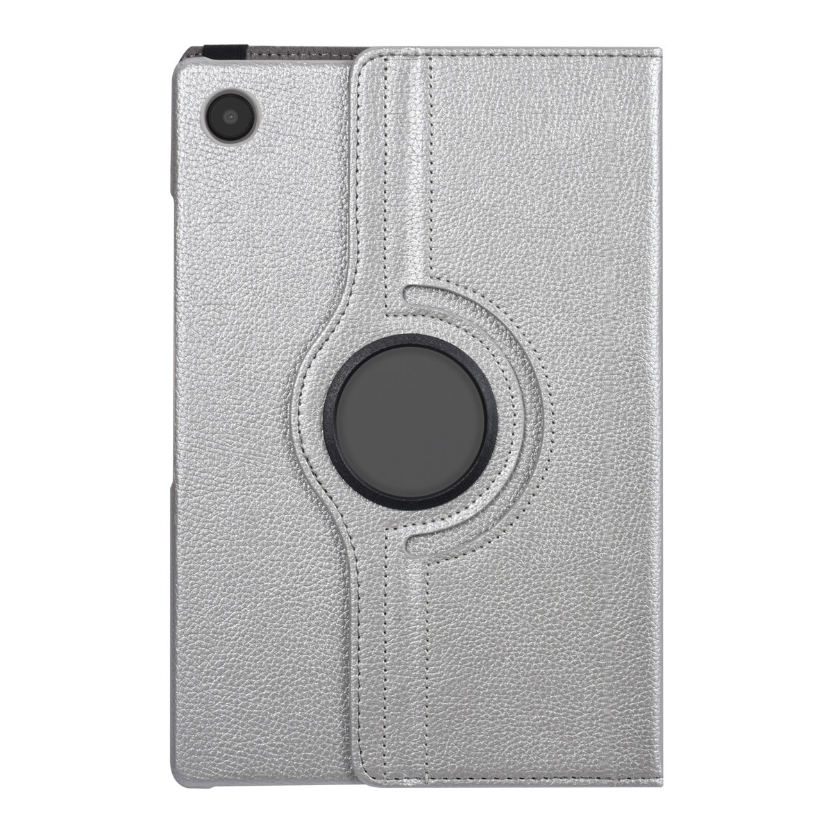 Samsung Tab A8 10.5 2022 Book Case Tablet hoesje - 360 Graden Draaibaar - Zilver, foto 2 van 4