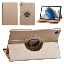 Samsung Tab A8 10.5 2022 Book Case Tablet hoesje - 360 Graden Draaibaar - Goud