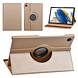 Samsung Tab A8 10.5 2022 Book Case Tablet - 360 Graden Draaibaar - Gold Samsung Tab A8 10.5 2022 Book Case Tablet - 360 Graden Draaibaar - Gold