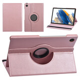 Samsung Tab A8 10.5 2022 Book Case Tablet hoesje - 360 Graden Draaibaar - Rose Gold