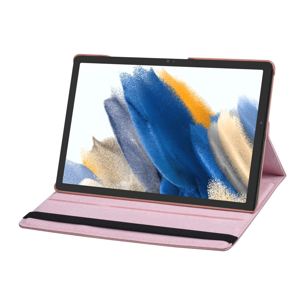 Samsung Tab A8 10.5 2022 Tablet Housse - 360 Graden Draaibaar - Rose Gold Samsung Tab A8 10.5 2022 Tablet Housse - 360 Graden Draaibaar - Rose Gold