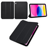 Apple iPad 10.9 (2022) & Apple iPad 11 (2025) Tablet Housse - Smart Case - Noir