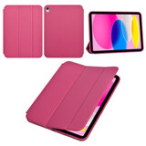 Apple iPad 10.9 (2022) & Apple iPad 11 (2025) Bücherregal Tablet-Hülle - Smart Case - Hot Pink