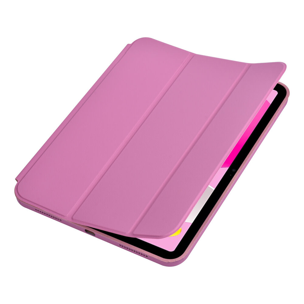 Apple iPad 10.9 (2022) & Apple iPad 11 (2025) Bücherregal Tablet-Hülle - Smart Case - Rosa Apple iPad 10.9 (2022) & Apple iPad 11 (2025) Bücherregal Tablet-Hülle - Smart Case - Rosa