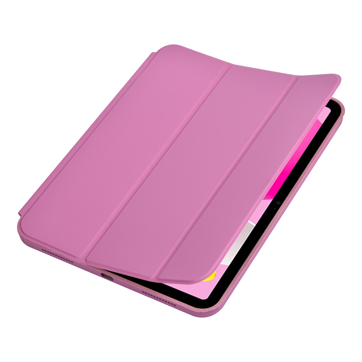 Apple iPad 10.9 (2022) Book Case Tablet hoesje - Smart Case - Roze, foto 4 van 5