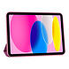 Apple iPad 10.9 (2022) Book Case Tablet - Smart Case - Pink Apple iPad 10.9 (2022) Book Case Tablet - Smart Case - Pink