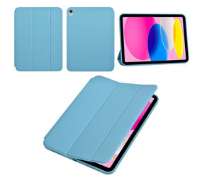 Apple iPad 10.9 (2022) & Apple iPad 11 (2025) Tablet Housse - Smart Case - Bleu clair Apple iPad 10.9 (2022) & Apple iPad 11 (2025) Tablet Housse - Smart Case - Bleu clair