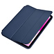 Apple iPad 10.9 (2022) & Apple iPad 11 (2025) Tablet Housse - Smart Case - Bleu foncé Apple iPad 10.9 (2022) & Apple iPad 11 (2025) Tablet Housse - Smart Case - Bleu foncé