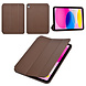 Apple iPad 10.9 (2022) Book Case Tablet - Smart Case - Dark Brown Apple iPad 10.9 (2022) Book Case Tablet - Smart Case - Dark Brown