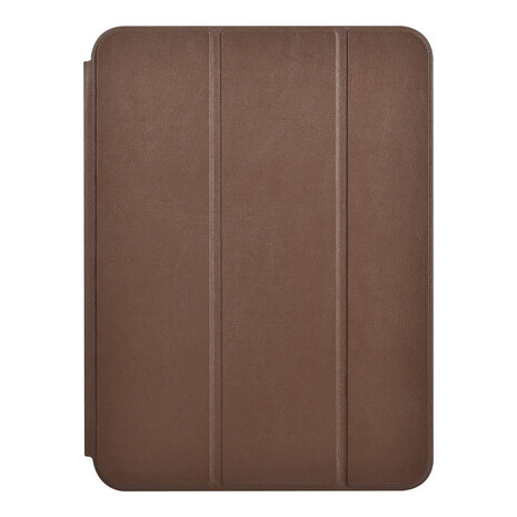 Apple iPad 10.9 (2022) & Apple iPad 11 (2025) Book Case Tablet - Smart Case - Dark Brown Apple iPad 10.9 (2022) & Apple iPad 11 (2025) Book Case Tablet - Smart Case - Dark Brown