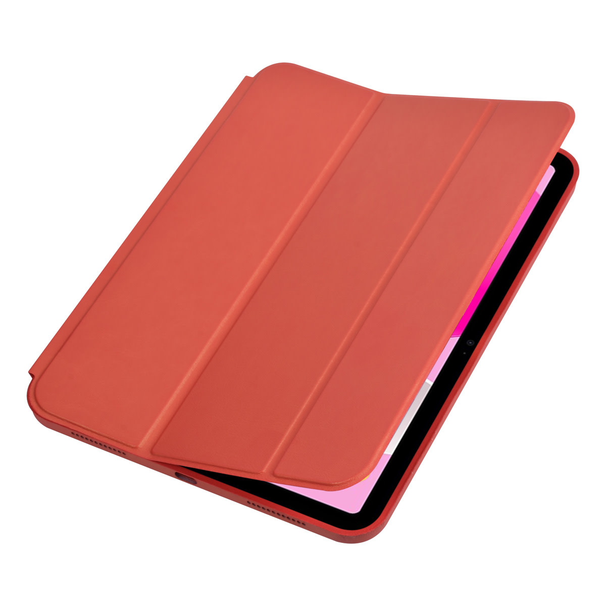Apple iPad 10.9 (2022) Book Case Tablet hoesje - Smart Case - Rood, foto 4 van 5