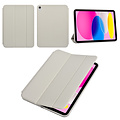 Apple iPad 10.9 (2022) & Apple iPad 11 (2025) Book Case Tablet - Smart Case - Grey