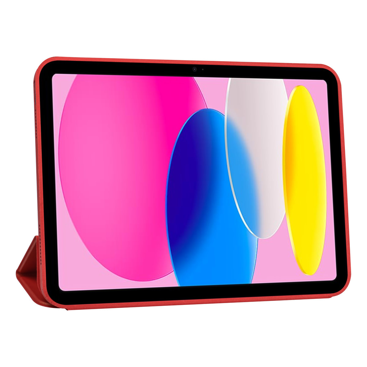 Apple iPad 10.9 (2022) Book Case Tablet hoesje - Smart Case - Rood, foto 5 van 5