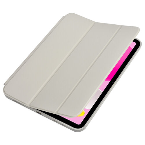Apple iPad 10.9 (2022) & Apple iPad 11 (2025) Book Case Tablet - Smart Case - Grey