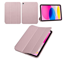 Apple iPad 10.9 (2022) & Apple iPad 11 (2025) Tablet Housse - Smart Case - Rose Gold Apple iPad 10.9 (2022) & Apple iPad 11 (2025) Tablet Housse - Smart Case - Rose Gold