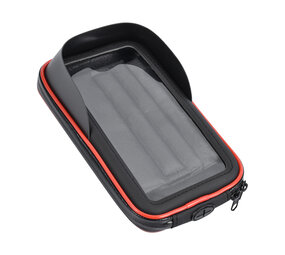 UNIQ Accessory UNIQ Accessory Weerbestendige Fietshouder - 360 graden draaibaar - Rode Lijn - Zwart UNIQ Accessory UNIQ Accessory Weerbestendige Fietshouder - 360 graden draaibaar - Rode Lijn - Zwart