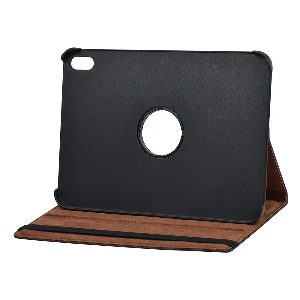 Apple iPad 10.9 (2022) & Apple iPad 11 (2025) Book Case Tablet - 360 degrees rotatable - Brown Apple iPad 10.9 (2022) & Apple iPad 11 (2025) Book Case Tablet - 360 degrees rotatable - Brown