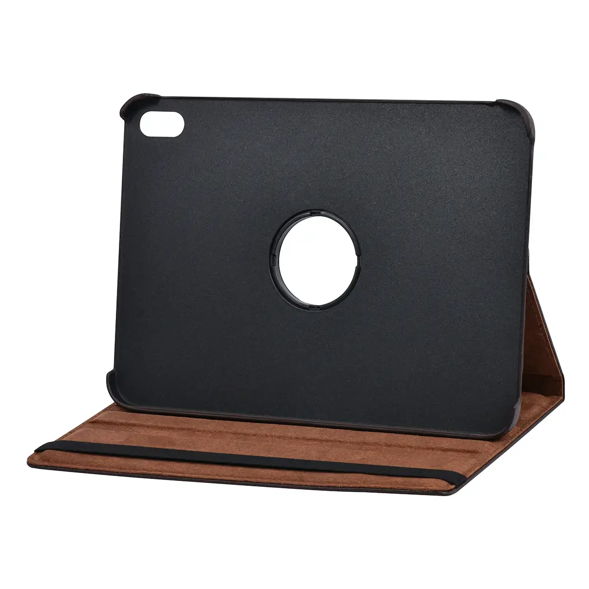 Apple iPad 10.9 (2022) Book Case Tablet hoesje - 360 Graden Draaibaar - Bruin, foto 2 van 4