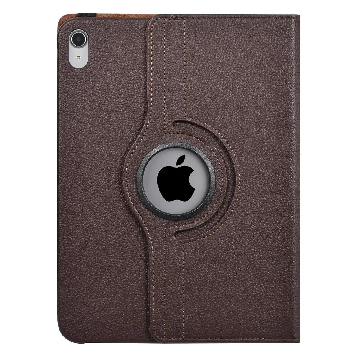 Apple iPad 10.9 (2022) Book Case Tablet hoesje - 360 Graden Draaibaar - Bruin, foto 3 van 4