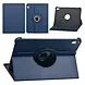 Apple iPad 10.9 (2022) Tablet Housse - 360 Graden Draaibaar - Bleu foncé Apple iPad 10.9 (2022) Tablet Housse - 360 Graden Draaibaar - Bleu foncé