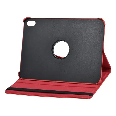 Apple iPad 10.9 (2022) & Apple iPad 11 (2025) Tablet Housse - 360 degrés rotatif - Rouge Apple iPad 10.9 (2022) & Apple iPad 11 (2025) Tablet Housse - 360 degrés rotatif - Rouge
