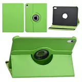 Apple iPad 10.9 (2022) & Apple iPad 11 (2025) Book Case Tablet - 360 degrees rotatable - Green