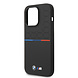 BMW BMW iPhone 15 Pro Hardcase-Rückseite - Silicone Pattern - Schwarz