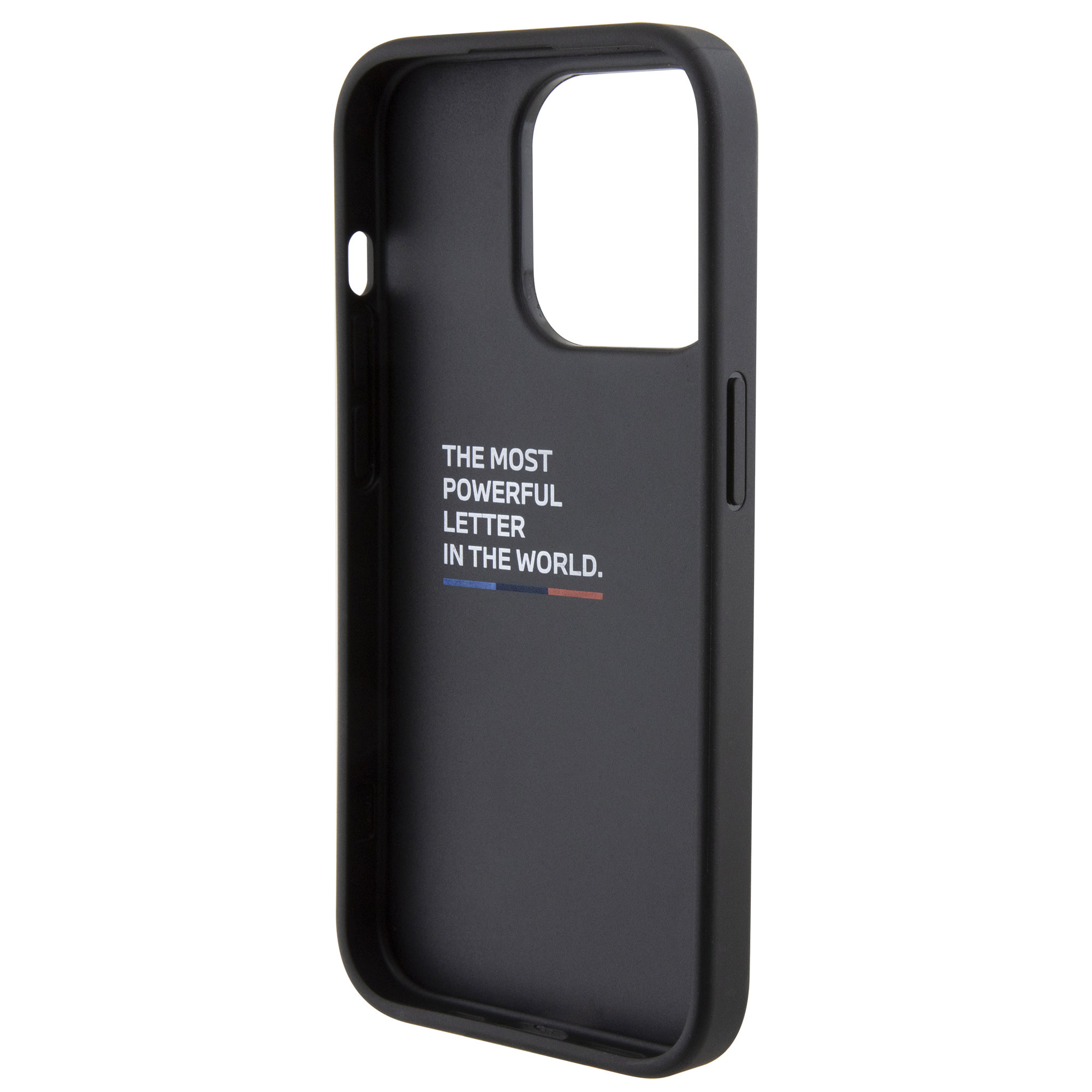BMW BMW iPhone 15 Pro Hardcase hoesje - Hexo Pattern - Zwart, foto 6 van 6
