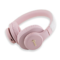 Guess Guess Bluetooth Headphones - Tone on tone script - Rosa