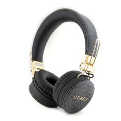 Guess Bluetooth Headphones - 4G with Round Shape - Grey