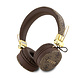 Guess Guess Bluetooth Headphones - 4G with Round Shape - Brown Guess Guess Bluetooth Headphones - 4G with Round Shape - Brown