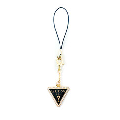Guess Universal Wrist Chain - Diamond Charm - Black