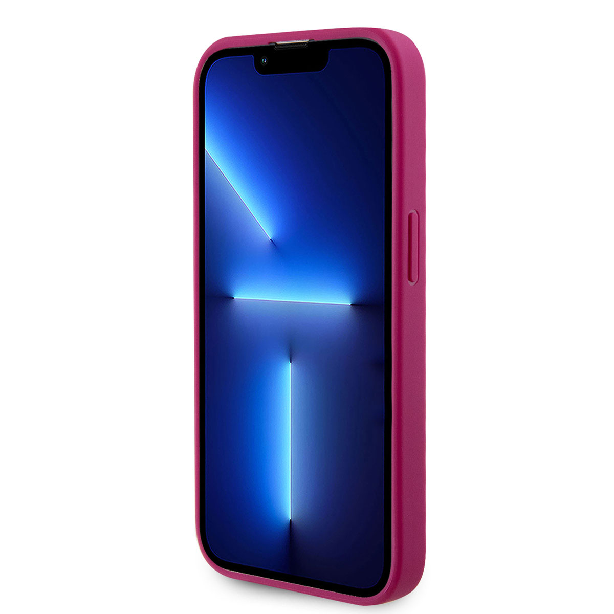 Guess Guess iPhone 15 Pro Hardcase Backcover Strass - Roze, foto 5 van 6