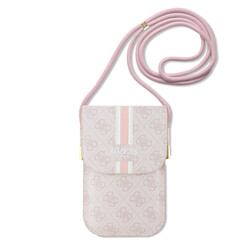 Guess PU Leather Telefoontas - Wallet Bag - Roze