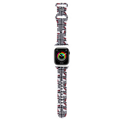 Hello Kitty Apple Watch Straps Heads and bows pettern - Black