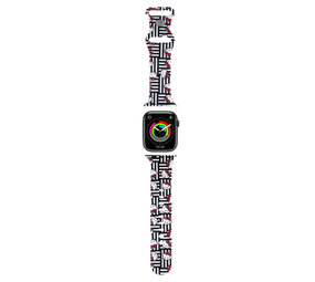 Hello Kitty Hello Kitty Apple Watch Straps Heads and bows pettern - Black Hello Kitty Hello Kitty Apple Watch Straps Heads and bows pettern - Black