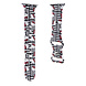 Hello Kitty Hello Kitty Apple Watch Straps Heads and bows pettern - Black Hello Kitty Hello Kitty Apple Watch Straps Heads and bows pettern - Black