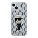 Karl Lagerfeld Karl Lagerfeld iPhone 15 Hardcase-Rückseite - Ikonik Monogram - Transparent Karl Lagerfeld Karl Lagerfeld iPhone 15 Hardcase-Rückseite - Ikonik Monogram - Transparent