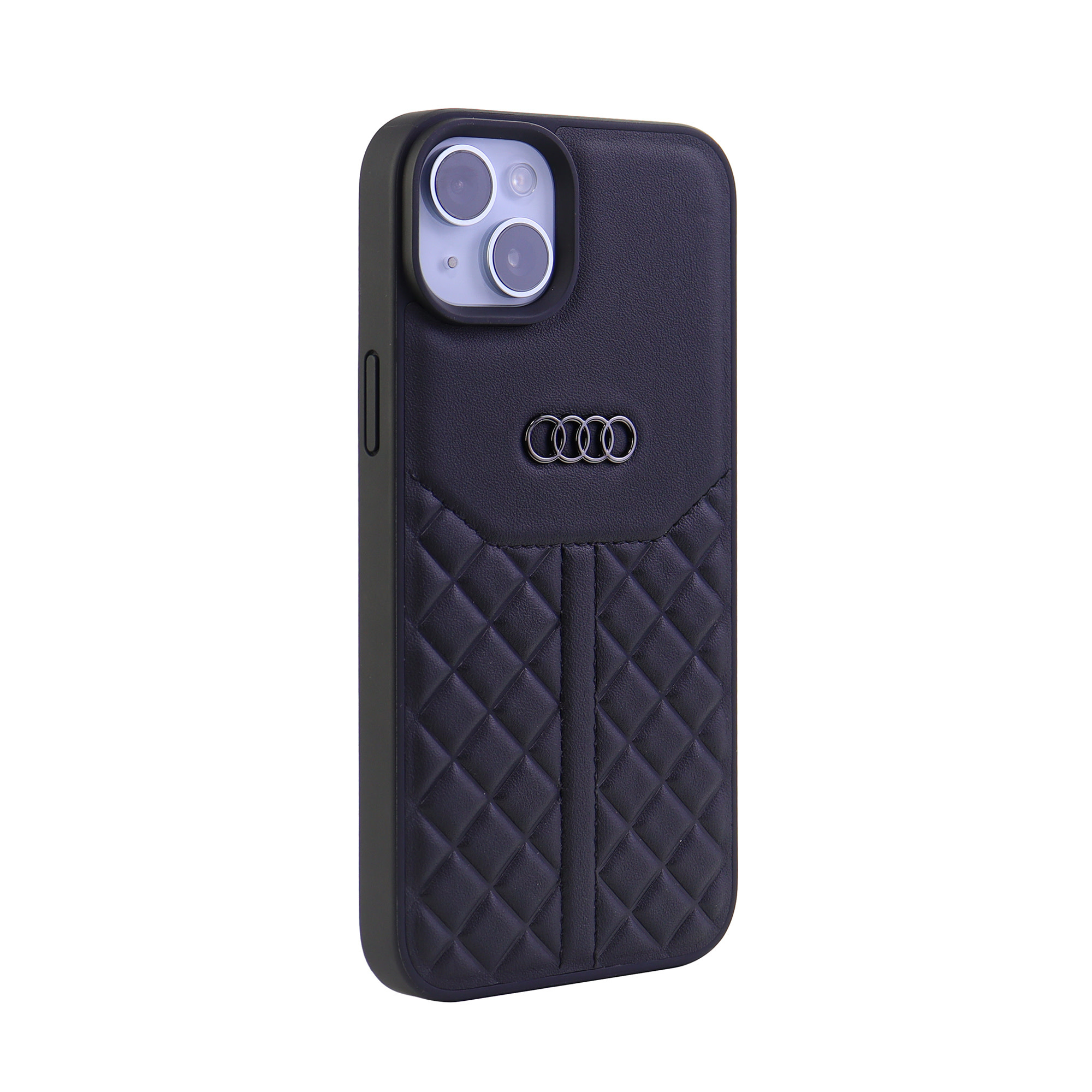 Audi Audi iPhone 15 & 14 Plus Hardcase hoesje - Q8 Serie - Zwart, foto 2 van 3