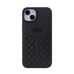 Audi iPhone 15 & 14 Plus Coque arrieÌ€re rigide Q8 Serie - Noir