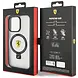 Ferrari Ferrari iPhone 15 & 14 Plus Hardcase - Ring Stand - Black Ferrari Ferrari iPhone 15 & 14 Plus Hardcase - Ring Stand - Black