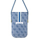 Guess Guess Universal Wallet tas 4G Stripes - Blauw Guess Guess Universal Wallet tas 4G Stripes - Blauw