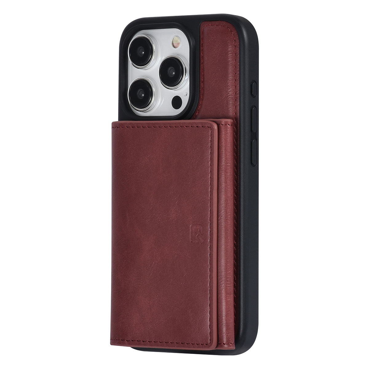 UNIQ Accessory UNIQAccessory iPhone 15 Pro Backcover hoesje met afneembare Pasjeshouder - Rood, foto 2 van 6