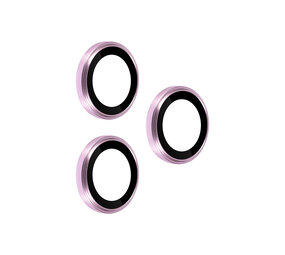 UNIQ Accessory UNIQAccessory iPhone 13 Pro & 13 Pro Max Lens Protector Tempered glass - Roze UNIQ Accessory UNIQAccessory iPhone 13 Pro & 13 Pro Max Lens Protector Tempered glass - Roze