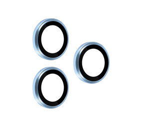 UNIQ Accessory UNIQAccessory iPhone 13 Pro & 13 Pro Max Lens Protector Tempered glass - Blauw UNIQ Accessory UNIQAccessory iPhone 13 Pro & 13 Pro Max Lens Protector Tempered glass - Blauw