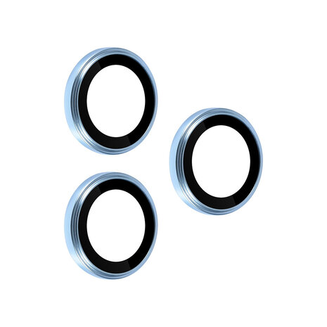 UNIQ Accessory UNIQAccessory iPhone 13 Pro & 13 Pro Max Lens Protector - Tempered glass - Blau UNIQ Accessory UNIQAccessory iPhone 13 Pro & 13 Pro Max Lens Protector - Tempered glass - Blau