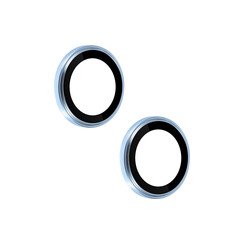UNIQAccessory iPhone 14 Lens protector - Tempered glass - Blue
